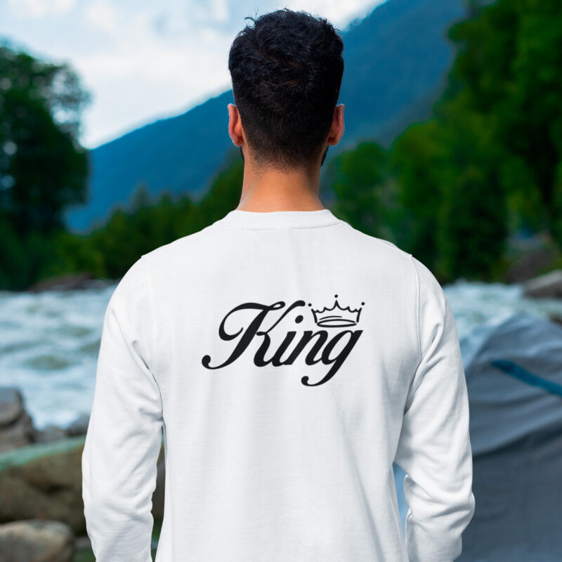 camisola queen & king personalizada mod.2